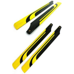 Carbon fiber CF 325mm collor blade Yellow
