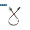 HX BS 08 600  futaba straight extention wire 22AWG