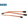 HX BS 18 300  JR straight Y lead wire 26AWG