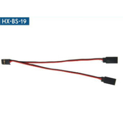 HX BS 19 450  JR straight Y lead wire 22AWG